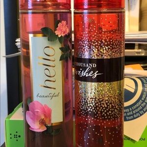 2/$20 Bath and Body Works Sprays